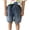 Dark Blue, variant on Boys Shorts Denim Cartoon Embroidery Loose Casual Summer Shorts for Boys Stylish Size 2-3Y