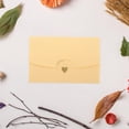 thumbnail image 4 of HEALEEP 20Pcs Yellow Wedding Envelopes for Greeting and Invitation Cards Made of Paper, 4 of 4