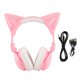 thumbnail image 2 of Auriculares Estéreo Con Y Oreja De Gato, Bonitos Auriculares Estéreo Con Micrófono Integrado De Alta Sensibilidad, Auriculares LED Ajustables Para Niños Con Cable De, 2 of 7