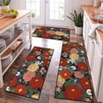 thumbnail image 3 of Ileading Boho Kitchen Rugs Sets of 3 Kitchen Runner Rugs and Mats Non Skid Washable Kitchen Mats, 3 of 14