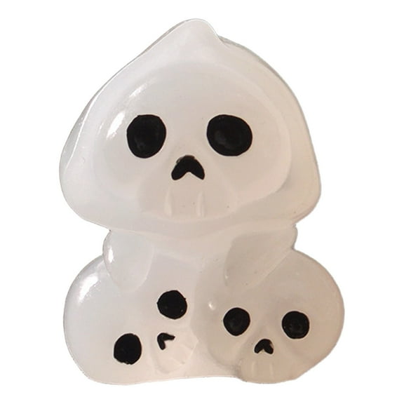 XIEULQP Cute Ghost Car Dashboard Decorations, Fun Ghost Rear View Mirror Ornament Interior Car Accessories