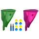 thumbnail image 1 of Juego Jardín 2 Pantalones Abuela Con 8 Pelotas Saltarinas para Exterior () Verde Rojo, 1 of 9
