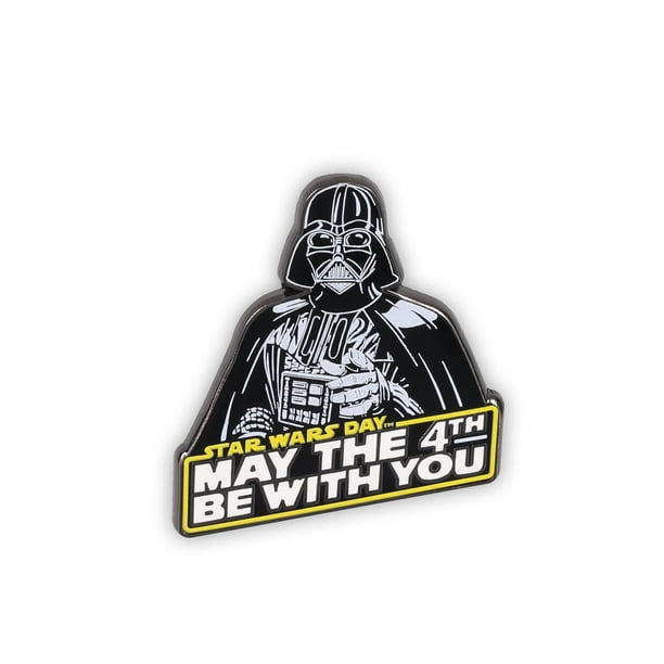 Alfiler esmaltado de Star Wars, el 4 de mayo de Darth Vader, para accesorio