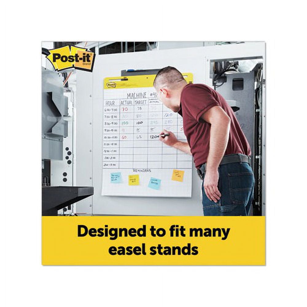 Self-Stick Easel Pads 25 x 30, White, 30 Sheets, 2/Carton