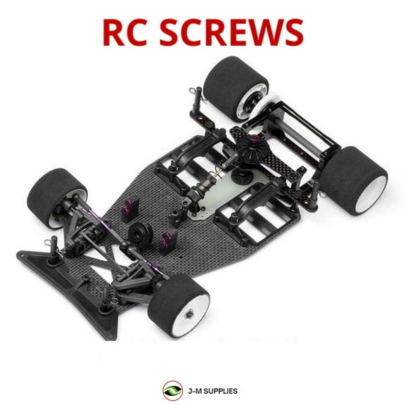 RCScrewZ Stainless Steel Screw Kit hot020 for Hot Bodies 12X 1/12th Onroad RC Car | SET