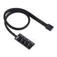 thumbnail image 1 of 4 Pin Fan Connector 4 Pin Computer CPU Case Fan Power Multi Splitter Connector, Support PWM Case Fan Hub, Compatible with 3 Pin 4 Pin Fans, 1 of 8