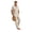 1P-Khaki, variant on Men 2 Piece Linen Outfit Beach Button Down Shirt Casual Loose Pant Sets