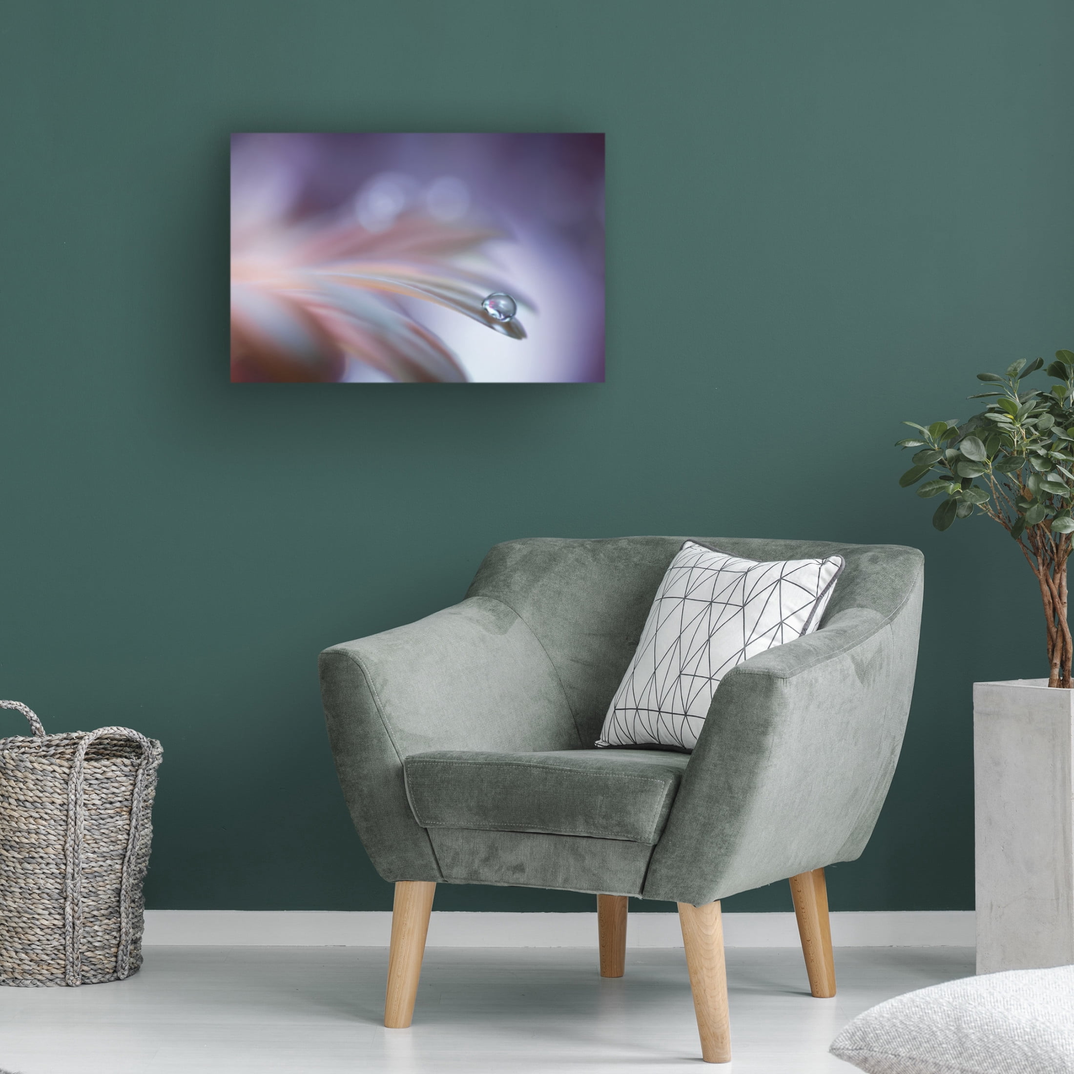 Canvas Wall Art - Rina Barbieri 'Sound Of Soul' Wall Art for Living Room, Bedroom, or Office Décor by Trademark Fine Art - 47 x 30 Inches