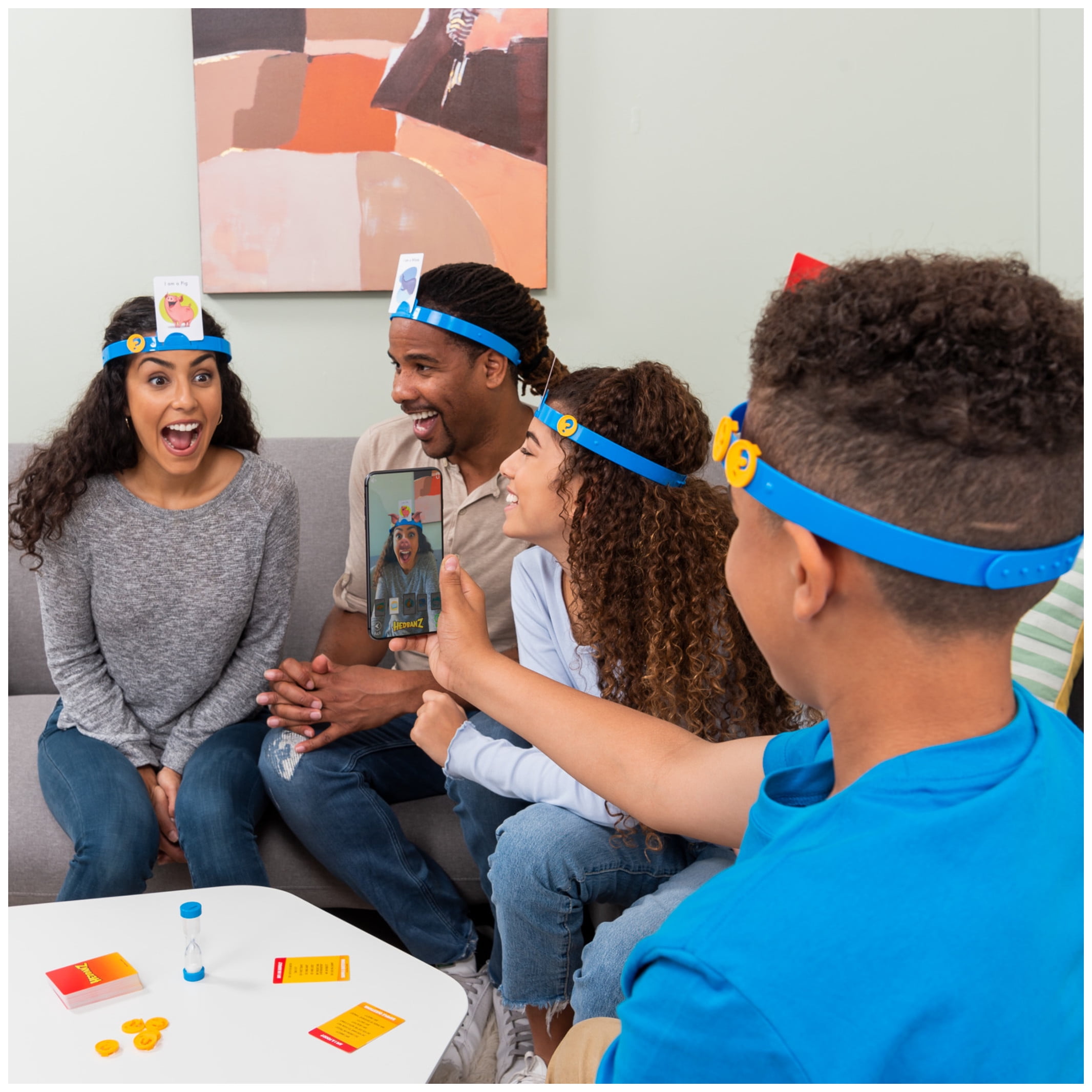 Hedbanz, Quick Question Family Guessing Game for Kids and Adults (Edition May Vary)