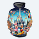 thumbnail image 2 of Sudadera con capucha de dibujos animados de Disney para hombre con estampado 3D de Mickey Minnie, sudadera con capucha para niños, suéter informal de moda, 2 of 5