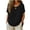 Black, variant on Womens Solid Color Plus Size Wrap Tops Sexy Deep V Neck Modal T Shirt Summer Short Sleeve Loose Fit Lounge Blouse Light Blue XL