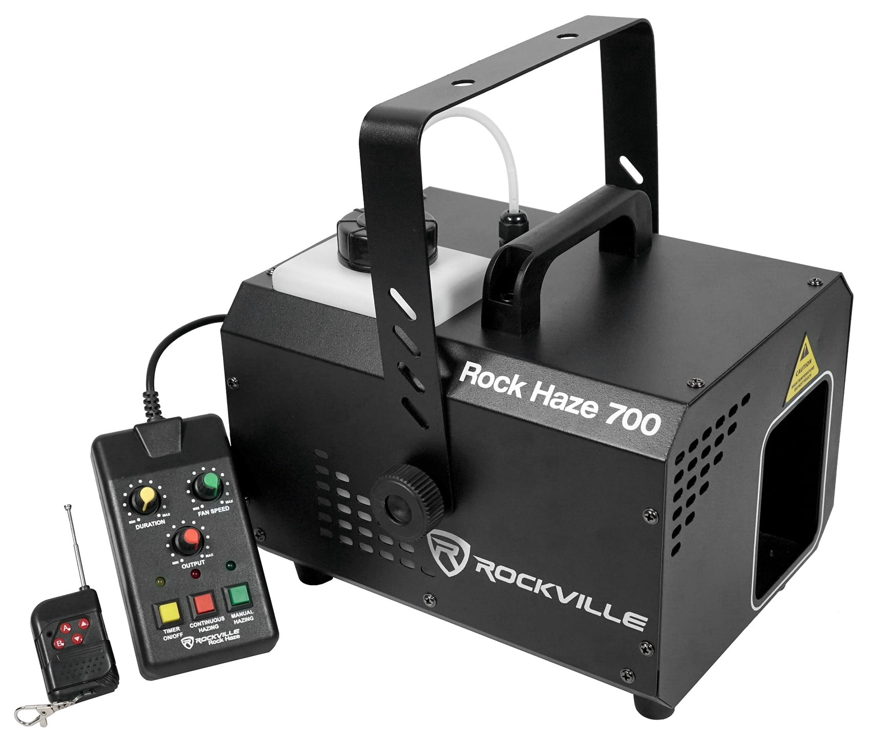 Rockville ROCKHAZE 700 CFM DMX Haze Machine Water Based Hazer+Waterproof Bag