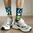 thumbnail image 6 of KLL I Love My Autism Print Cool Socks Men's Women's Crew Socks Funny Crazy Novelty Stockings, 6 of 6