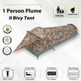 thumbnail image 2 of GEERTOP Ultralight Single Person Bivy Tent for Camp Waterproof 1 Man Tent for Camping Hiking Backpacking Hunting Outdoor Survival Gear - Easy Set Up, 2 of 7
