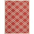 thumbnail image 1 of Safavieh Courtyard Red Indoor Outdoor Rug - 5'3" x 7'7", 1 of 1