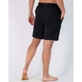 thumbnail image 3 of Real Essentials 3 Pack:Mens Cotton Ultra-Soft Knit Sleep Pajama Shorts & Lounge Wear (Available In Big & Tall), 3 of 5