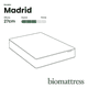 thumbnail image 5 of Colchón Matrimonial Bio Mattress de Resortes con Memory Foam Modelo Madrid, 5 of 6