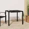 thumbnail image 3 of vidaXL Patio Table Patio Furniture Dining Table for Garden Anthracite Steel, 3 of 17
