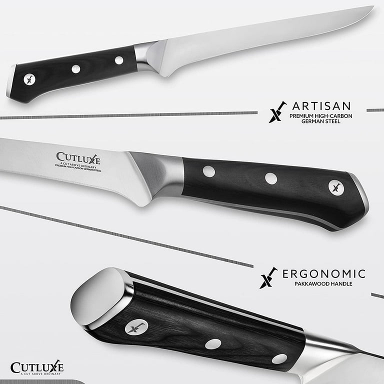 Cutluxe's Bullnose Butcher Knife Slices Through Even the Toughest