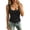 Dark Gray, variant on Women Basic Tank Top Sleeveless Stretch Activewear Layering Workout Summer Essential-2PC