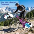 thumbnail image 3 of Ktaxon 26 inch 7 Speed Mountain Bike for Adult, Dual Shock Absorbers, Dual V Brake, Purple, 3 of 10
