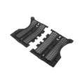 thumbnail image 4 of Rejilla delantera Yashi para Wrangler JL JT 2018-2024 protección contra insectos color negro, 4 of 5