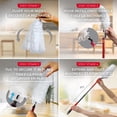 thumbnail image 5 of Vileda Flex & Catch Heavy Duty Duster for Cleaning, 3 ft. Handle Plus 3 Refills, 5 of 5