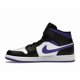 thumbnail image 3 of Jo r-dan 1 Mid "White Black Purple", 3 of 5