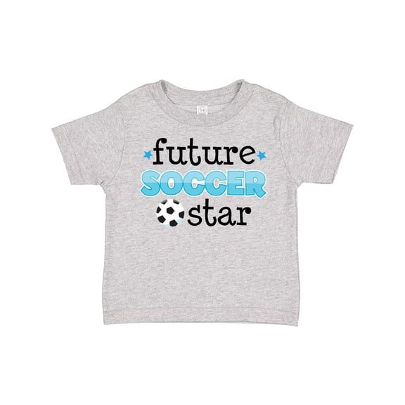 Inktastic Future Soccer Star Boys Toddler T-Shirt