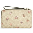 thumbnail image 4 of Coach Women's Large Corner Zip Wristlet in Signature Canvas with Floral Print (Sand Multi), 4 of 4
