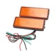 thumbnail image 2 of Rectángulo reflector,la motocicleta del reflector,la motocicleta LED del reflector,luces traseras LED redondo,reflector de montaje,para Bicicleta reflector,Scooters reflector,freno de la 黄光, 2 of 7