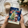 thumbnail image 3 of Merry Christmas and Happy New Year Santa Bull Terrier Holiday Xmas Winter 2025 Spiral Bound Journal Bully Dog Lovers Gifts Idea 5x7in Spiral Notebook - 00024, 3 of 5