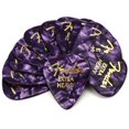 thumbnail image 1 of Fender Premium Celluloïd Guitar Picks 351 Forme, Violet Moto, Extra Lourd, Lot de 12, 1 of 1