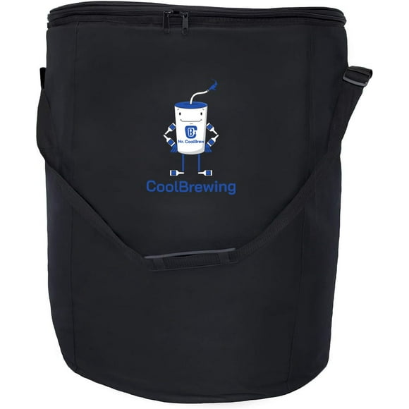 Glacière de Fermentation pour la Maison - Contrôle de Température de la Bière pour Carboys. Serve des Fûts et du Cornichon. Sac de Fermentation, Chambre de Fermenteuse Isolée. Glacière de Fermentation Cool Brewing 2.0