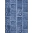 thumbnail image 2 of Addison Rugs Mayfield Washable Transitional Patchwork Navy Rectangle Rug, 2'6" x 3'10", 2 of 6