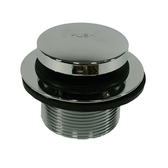 Jones Stephens P35062 1 1/2 Toe Tap Tub Drain - Chrome