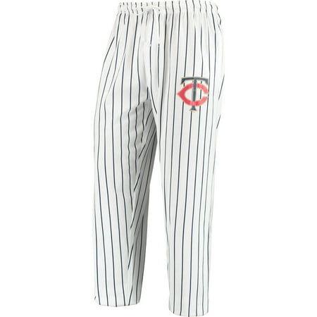 Minnesota Sweatpants - Minnesota Twins Concepts Sport Vigor Lounge Pant - White/Navy