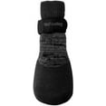 thumbnail image 2 of FouFou Rubber Dipped Dog Socks - Black - XX-Large, 2 of 4