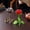 Bronze+Red, variant on Rose Incense Burner, Metal Rose Incense Holder Decoration for Meditation, Yoga, Desktop Ornament and Valentine's Day Birthday Halloween Christmas Gift(Bronze)