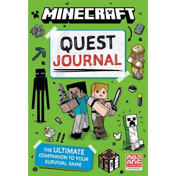 Quest Journal (Minecraft), (Paperback)