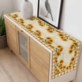 thumbnail image 4 of Summer Sunflowers Table Runner - 90 Inch Long, Kitchen Dining Table Runner Dresser Scarves, Country Botanical Flowers Leaves Farmhouse Decor for Coffee Tables Wedding Party Banquet, 4 of 8