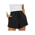 thumbnail image 4 of Women Summer Sweat Shorts High Waist Drawstring Athletic Shorts Comfy Sports Running Shorts with Pockets, 4 of 9