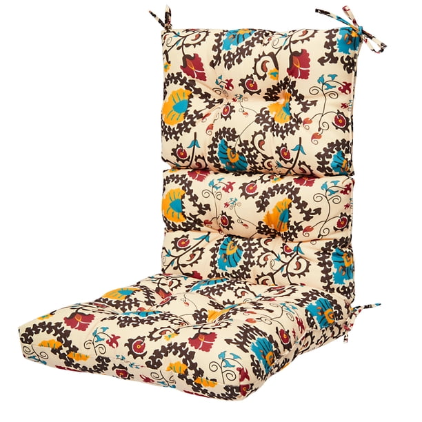 SAYFUT Outdoor/ Indoor Retro Floral Printed Rocking Chair Cushions