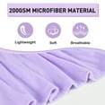 thumbnail image 2 of Catalonia Fleece Robe For Women with Side Pockets ,Lightweight Plush Warm Bathrobe, Fluffy Fuzzy Waffle Long Robes,Shower Spa Homewear , L , Purple, 2 of 7
