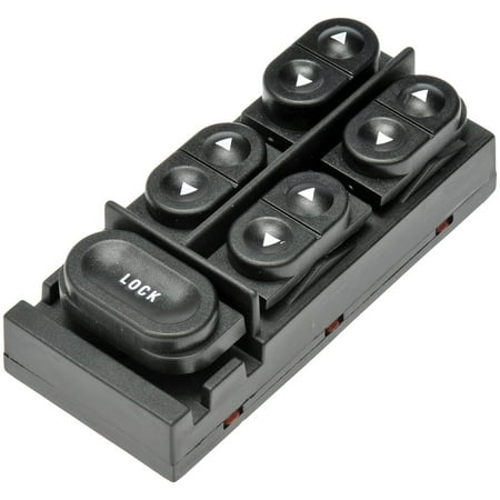 Dorman 901-304 Front Driver Side Power Window Switch - Front Left, 5 Button for Specific Ford / Mercury Models