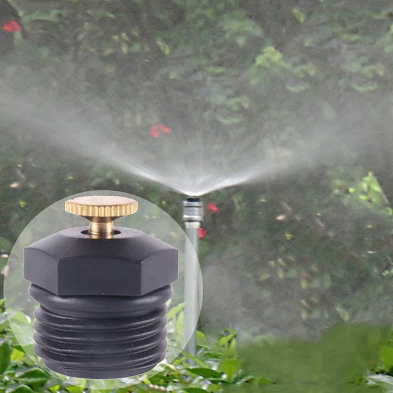 10PCS 1/2" 360° Thread Plastic Lawn Watering Sprinkler Garden Sprayers Nozzles 