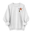 thumbnail image 4 of Qingpeng Womens Halloween Sweatshirt Spooky Season Print Crewneck Oversized Long Sleeve Oversized Fall Pullover Tops Loose Comfy Shirts, 4 of 6