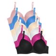 thumbnail image 3 of Paquete de 6 Brassieres Copas GRANDES D, DD y DDD Tatys Fashion con 6 Diferentes Colores, 3 of 3