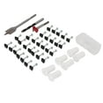 thumbnail image 1 of Cable Routing Kit, Multifunction Cable Management System Wall Grommets Accessories for Cables Pass Through Mounting Kit High Sealing Cable Clips for Home Wiring Industrial Use, 1 of 7