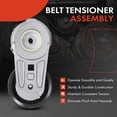 thumbnail image 3 of A-Premium Belt Tensioner and Pulley Assembly Compatible with Chrysler Automotive Specialty Parts, 3 of 9